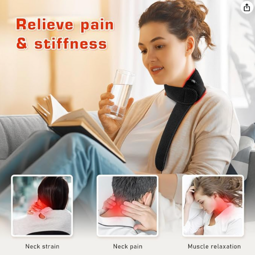 InfraGlow™: NECK | Dual-Wavelength Red Light Collar with 3-Layer Lift Technology™