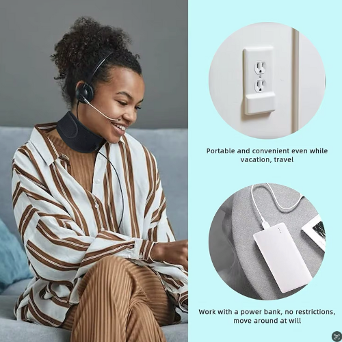 InfraGlow™: NECK | Dual-Wavelength Red Light Collar with 3-Layer Lift Technology™