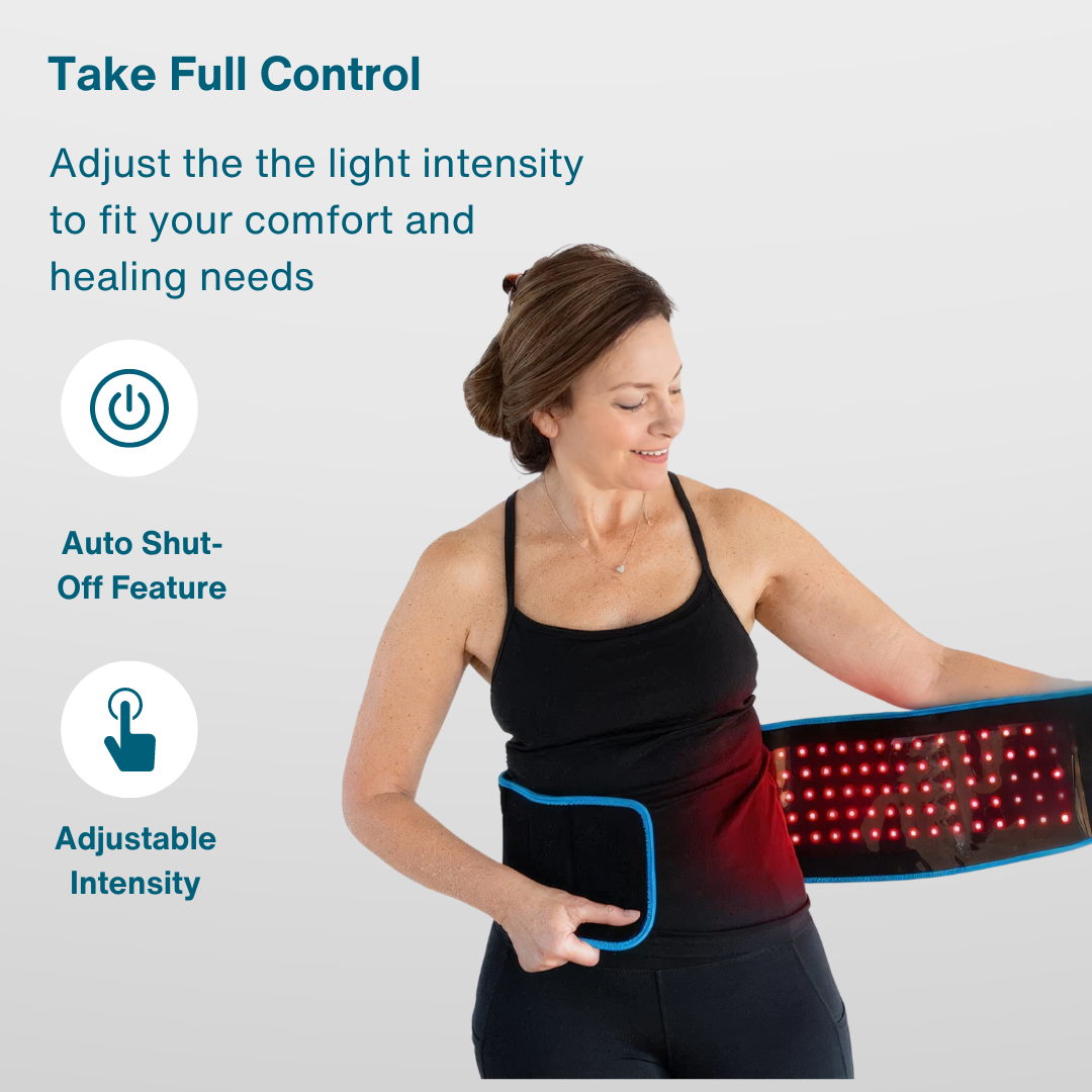 ThermaLight360™ Dual-Wavelength Red Light Therapy Belt
