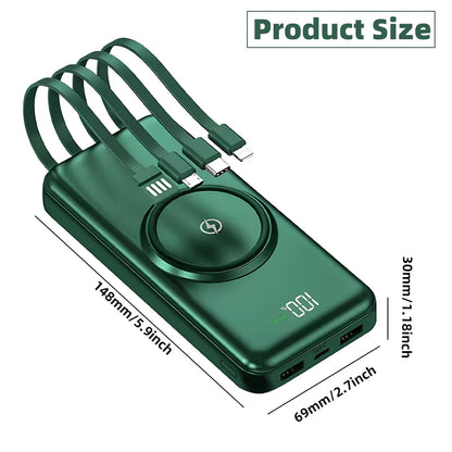 10000mAh Wireless Power Bank