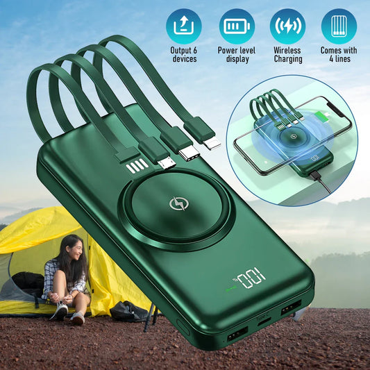 10000mAh Wireless Power Bank