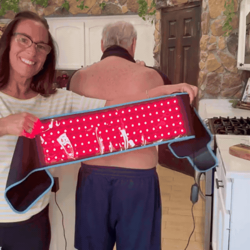 ThermaLight360™ Dual-Wavelength Red Light Therapy Belt