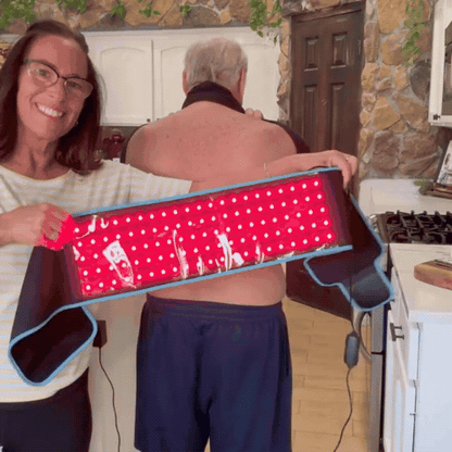 ThermaLight360™ Dual-Wavelength Red Light Therapy Belt