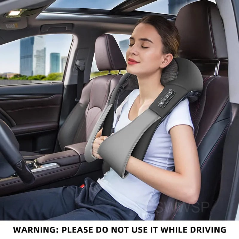 SereniTouch™: Deep Relief Neck & Back Massager